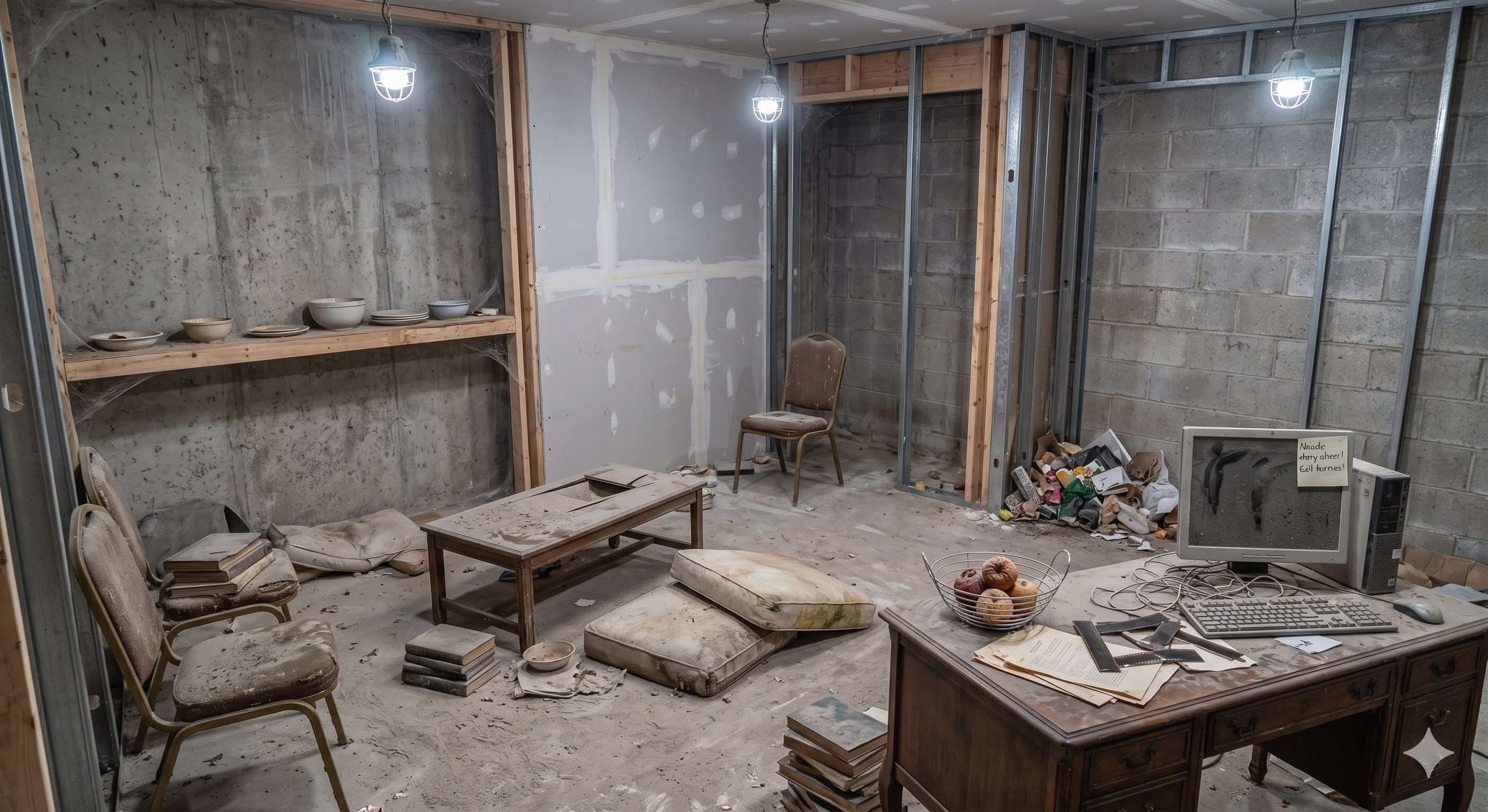 Before cleaning state