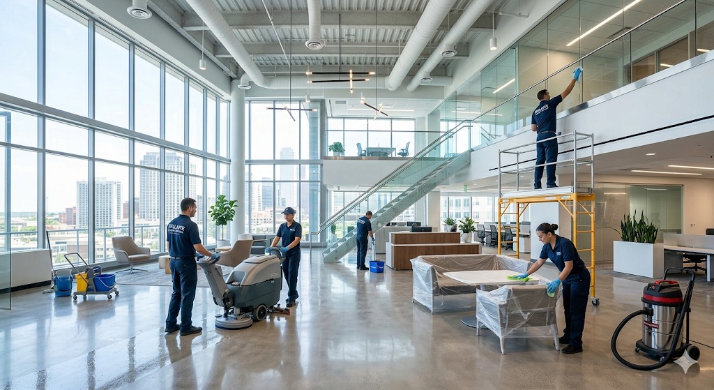 Corporate Headquarters Post-Renovation Cleanup